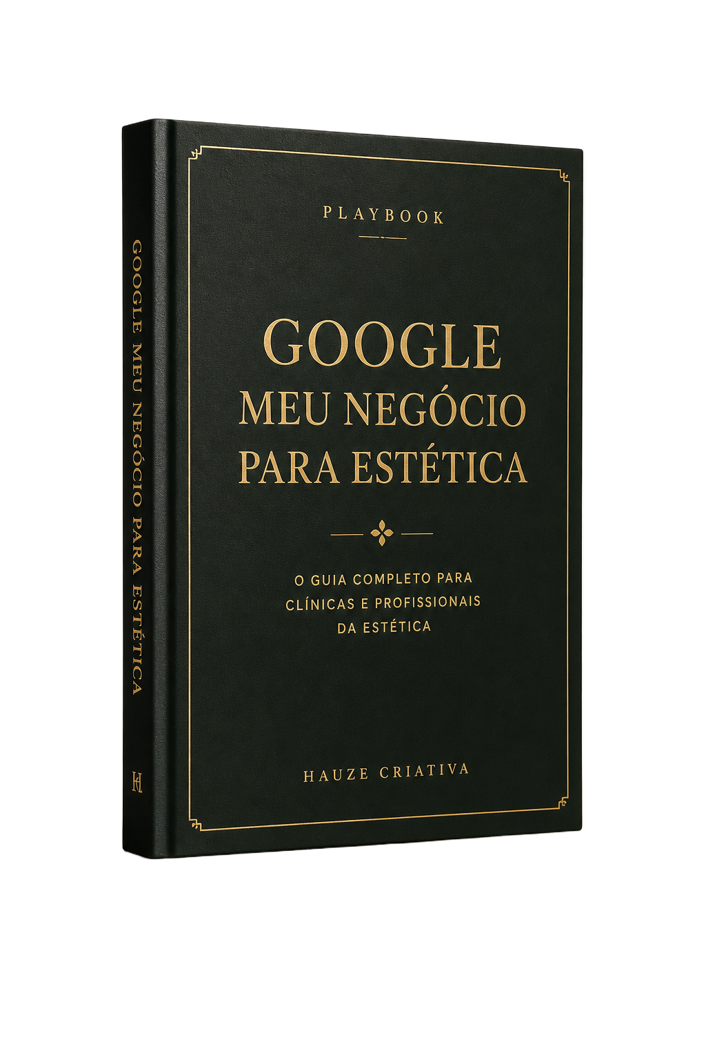 Mockup do Playbook Google Meu Negócio para Estética